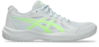 Image 8 of 8 of Women's ARCTIC BLUE/ILLUMINATE GREEN UPCOURT 6 Women's Indoor Shoes
