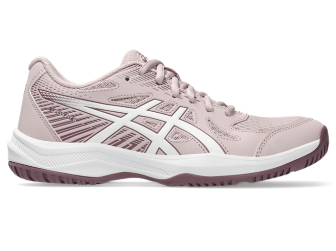 UPCOURT 6 Women Watershed Rose White Hallensportschuhe fur Damen ASICS DE