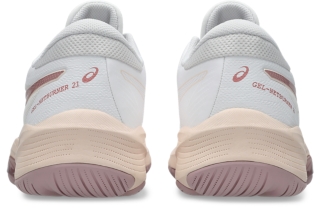 Image 5 of 8 of Women's WHITE/MORGANITE GEL-NETBURNER 21 WIDE Women's Netball Shoes