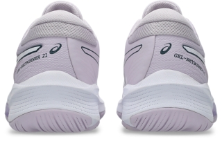 Image 5 of 8 of Women's DAHLIA/WHITE GEL-NETBURNER 21 WIDE Women's Netball Shoes