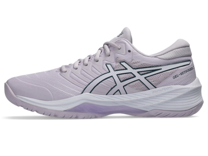 GEL-NETBURNER 21 WIDE | Women | DAHLIA/WHITE | Women's Netball