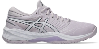Image 8 of 8 of Women's DAHLIA/WHITE GEL-NETBURNER 21 WIDE Women's Netball Shoes