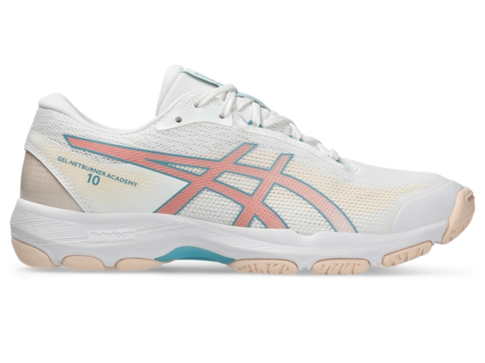 GEL-NETBURNER ACADEMY 10 Women White/Wild Blossom Women's