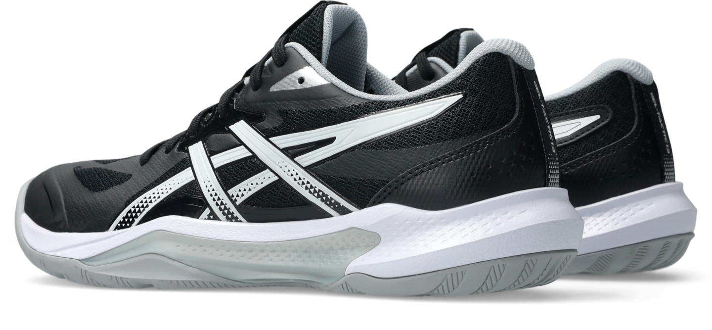 Женские кроссовки ASICS Gel-Tactic 13, цвет: Чёрный / Белый — фото 3
