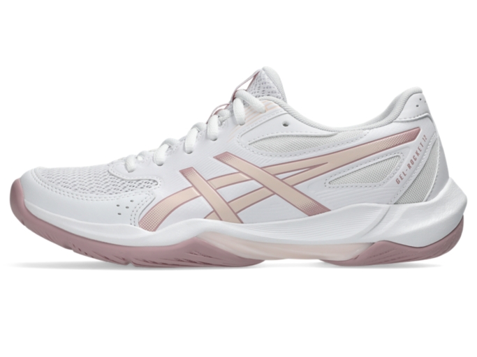 GEL-ROCKET 12 | Women | WHITE/PEARL PINK | Women's Indoor Shoes
