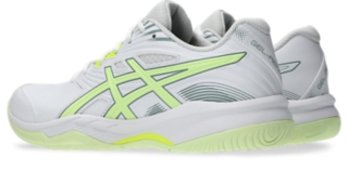 Image 3 of 7 of  WHITE/ILLUMINATE YELLOW GEL-RENMA 2 Women's Indoor Shoes