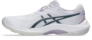 Image 4 of 8 of Women's WHITE/RAW INDIGO NETBURNER SHIELD FF 2 Women's Netball Shoes