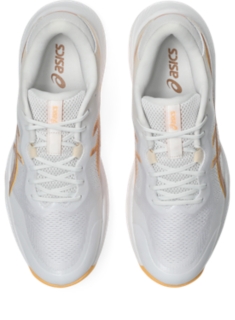 Image 6 of 8 of Women's WHITE/ROSE GOLD NETBURNER SHIELD FF 2 Women's Netball Shoes