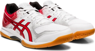 Asics gel-rocket 9 on sale red / white