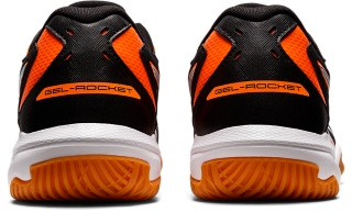 GEL-ROCKET 10 | BLACK/SHOCKING ORANGE | メンズ バレーボール シューズ【ASICS公式通販】