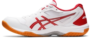 GEL-ROCKET 10 | WHITE/CLASSIC RED | メンズ バレーボール シューズ【ASICS公式通販】