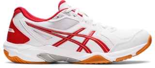 GEL-ROCKET 10 | WHITE/CLASSIC RED | メンズ バレーボール シューズ【ASICS公式通販】