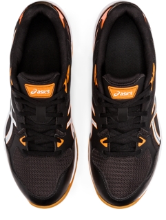 新着 Gel Rocket 10 バレーボールシューズ Wide シューズ ２０２２年最新モデル Asics アシックス 1073a053 011 ブラック ショッキングオレンジ 21 Gekiyasu Tsuuhan