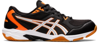 Asics gel rocket on sale orange