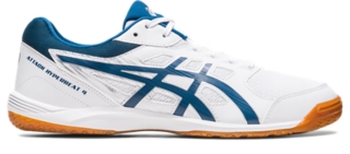 ATTACK HYPERBEAT 4 | WHITE/MAKO BLUE | メンズ 卓球 シューズ【ASICS