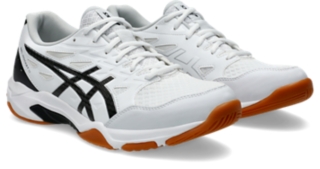 ASICS バレーボールシューズ ホワイト Asics Volleyball Shoes GEL-ROCKET 11 White/Pure Silver 1073A065