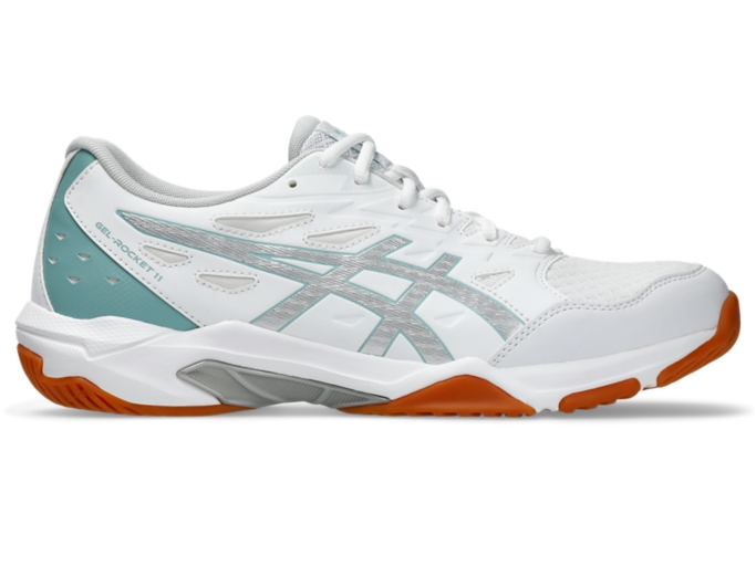 GEL-ROCKET 11 | WHITE/TEAL TINT | メンズ バレーボール シューズ【ASICS公式】