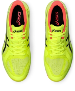 DYNAFEATHER PARIS Unisex SAFETY YELLOW BLACK Unisex Table Tennis Shoes ASICS Singapore