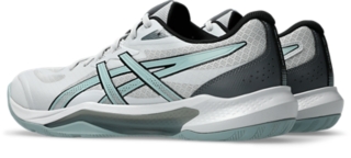 Image 3 of 8 of Unisex CONCRETE/OCEAN HAZE GEL-TACTIC 13 WIDE Unisex Indoor Shoes