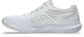 Image 4 of 8 of Unisex WHITE/PURE SILVER GEL-TACTIC 13 WIDE Unisex Indoor Shoes