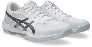 Image 2 of 8 of Unisex WHITE/PURE SILVER GEL-ROCKET 12 Unisex Indoor Shoes
