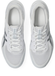 Image 6 of 8 of Unisex WHITE/PURE SILVER GEL-ROCKET 12 Unisex Indoor Shoes