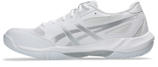 Image 4 of 8 of Unisex WHITE/PURE SILVER GEL-ROCKET 12 Unisex Indoor Shoes