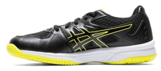 texto Volcán Desempacando UNISEX UPCOURT 3 GRADE SCHOOL | Black/Sour Yuzu | Grade School (1-7) | ASICS