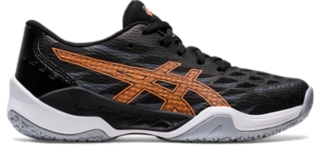 UNISEX GEL-BLAST GS Black/Shocking Orange | Deportes ASICS