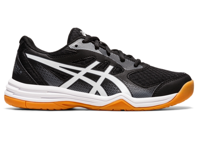 UPCOURT 5 GS | BLACK/WHITE | キッズ バレーボール シューズ【ASICS公式】