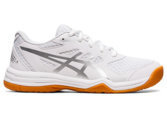 UNISEX UPCOURT 5 GRADE SCHOOL | White/Pure Silver | Grade School (1-7) |  ASICS | 