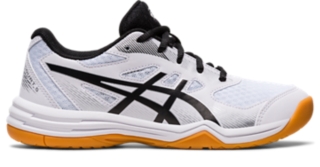 UPCOURT 5 GS | WHITE/BLACK | キッズ バレーボール シューズ【ASICS公式】