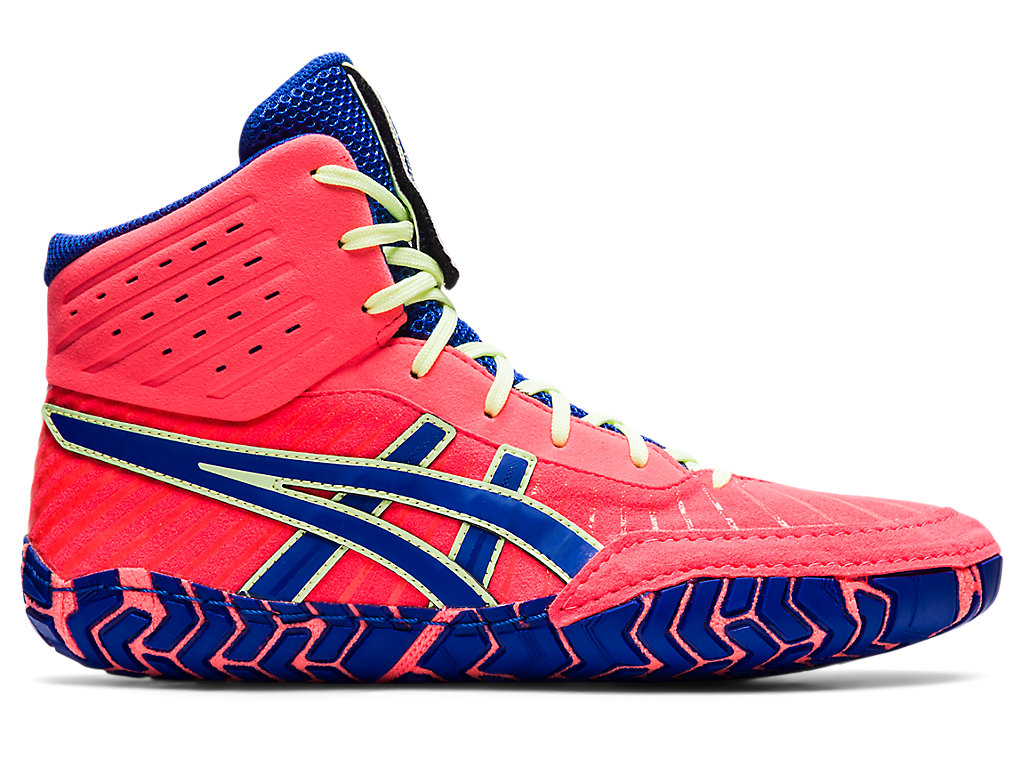 Introducir 106+ imagen youth asics aggressor wrestling shoes