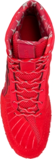 asics aggressor 4 red