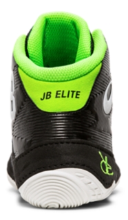 Men's JB ELITE IV, Black/White, Mens Wrestling Shoes