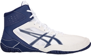 white asics wrestling shoes