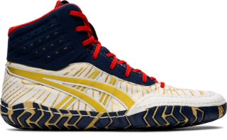 asics gold wrestling shoes