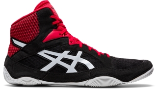 all black asics wrestling shoes