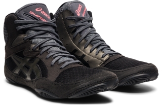 Men's SNAPDOWN 3 | Black/Gunmetal | Wrestling Shoes | ASICS