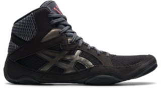 Men s SNAPDOWN 3 Black Gunmetal Wrestling Shoes ASICS