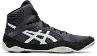 green asics wrestling shoes