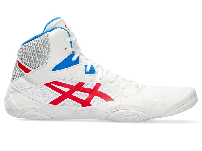 White aggressor wrestling discount shoes