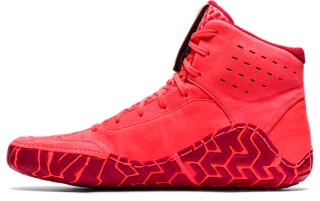 asics aggressor 4 red