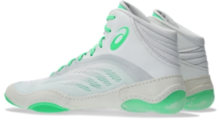 SPLIT ELITE | Men | White/New Leaf | Men's Wrestling Shoes | ASICS United States