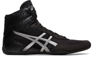 All black 2025 asics wrestling shoes