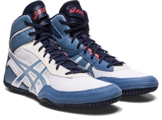 Men's MATCONTROL 3 | White/Storm Blue | Wrestling Shoes | ASICS