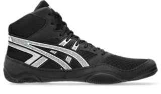 Asics black high tops best sale