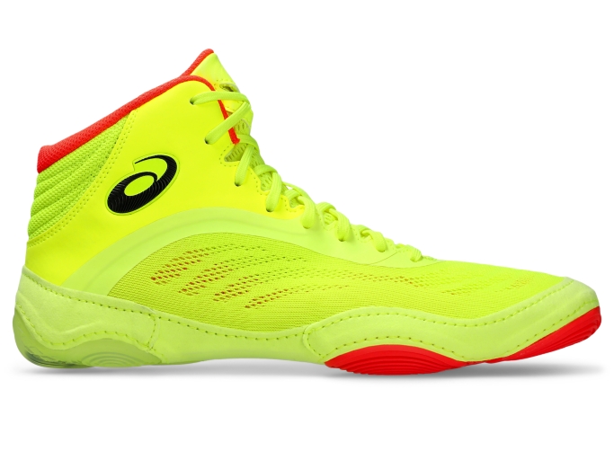 SPLIT ELITE PARIS | Men | Safety Yellow/Black | Men's Wrestling Shoes ...