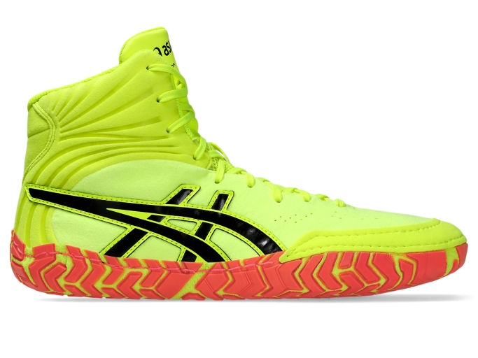 AGGRESSOR 5 PARIS Men Safety Yellow Black Men s Wrestling Shoes ASICS United States