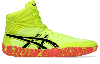 Men's AGGRESSOR 5 PARIS | Safety Yellow/Black | Wrestling Shoes | ASICS